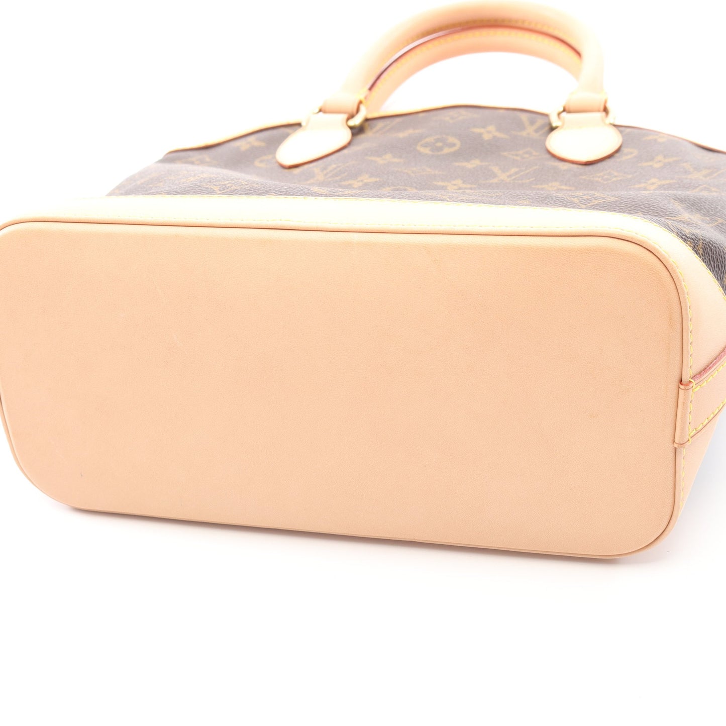 ロックイット モノグラム ハンドバッグ PVC レザー ブラウン ルイヴィトン バッグ LOUIS VUITTON
