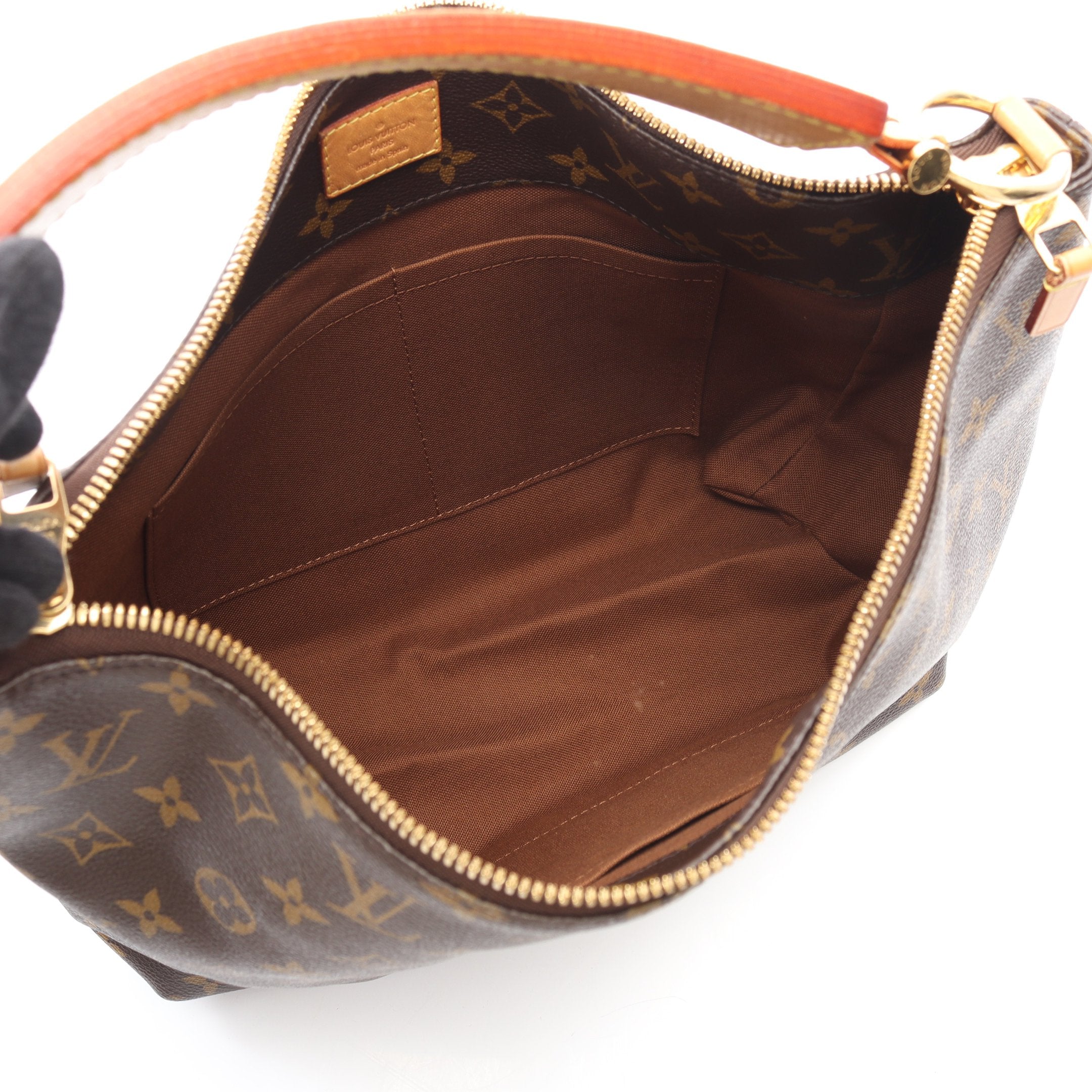 ルイ・ヴィトン LOUIS VUITTON シュリPM ショルダーバッグ バッグ PVCコーティングキャンバス レザー モノグラム レディース ブラウン系 M40586 【中古】 中古・古着通販】LOUIS VUITTON (ルイ ヴィトン) シュリ PM M40586
