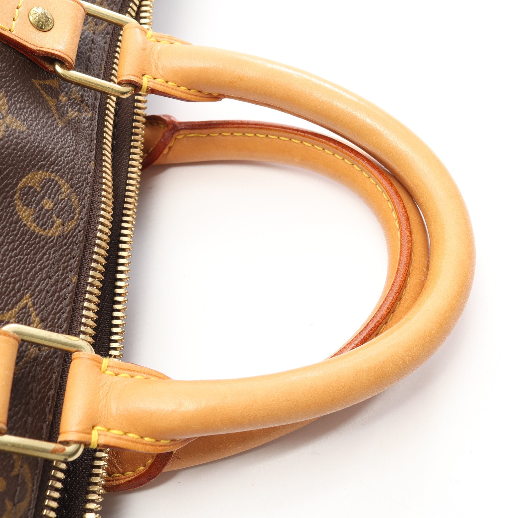 鑑定済☆ルイヴィトン　モノグラム　キーポル45　バンドリエール　ボストンバッグ キーポル バンドリエール45 モノグラム ボストンバッグ PVC レザー