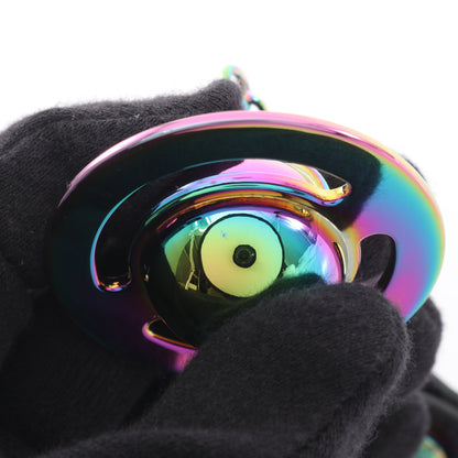 3D ORB IRIDESCENT オーブ バッグチャーム キーホルダー レザー ブラック マルチカラー ヴィヴィアンウエストウッド 財布・小物 Vivienne Westwood