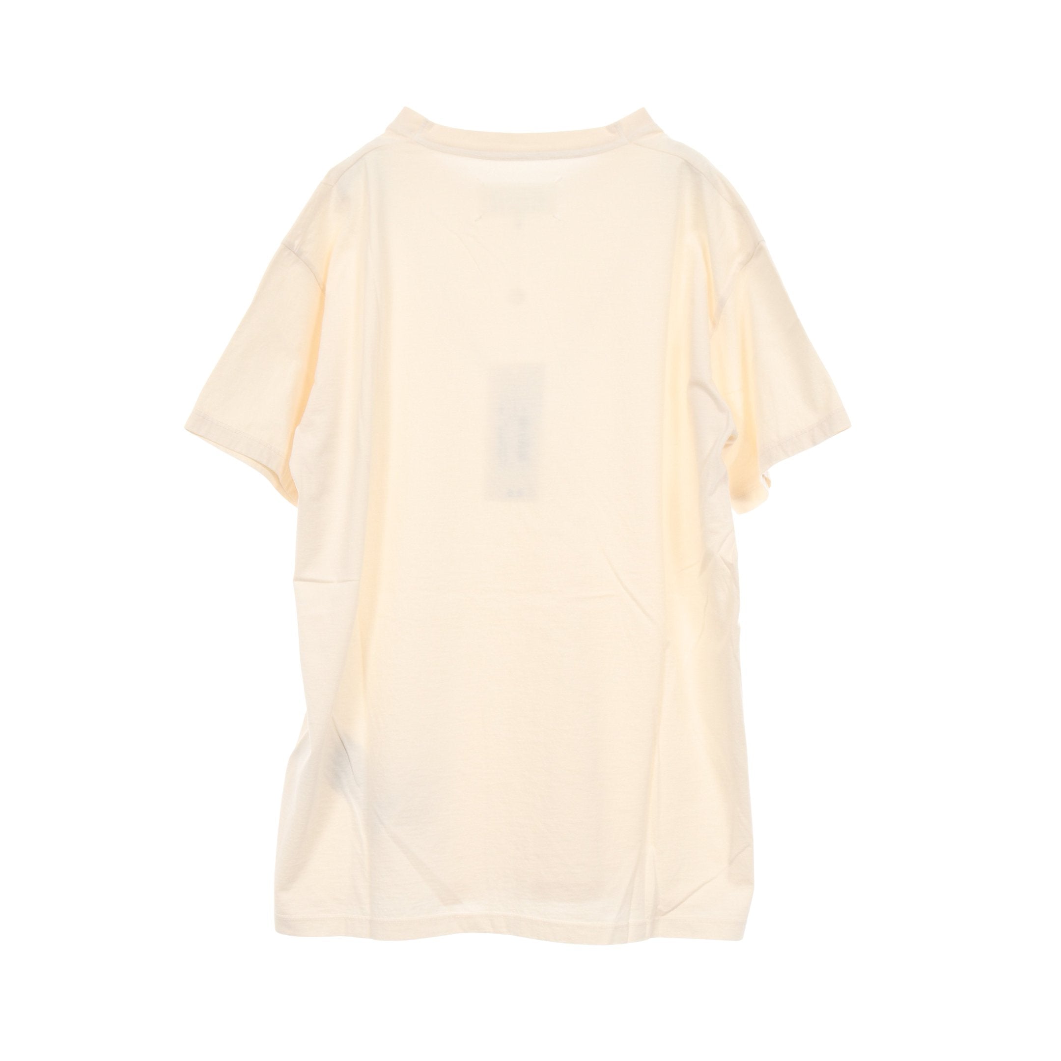 メゾンマルジェラ1 10 Maison Margiela 1 10 ロゴプリント 半袖Tシャツ 衣料品 トップス コットン メンズ レディース ホワイト系 S51GC05239102S 【新品】 ロゴプリント 半袖Tシャツ クルーネック コットン オフホワイト メゾン