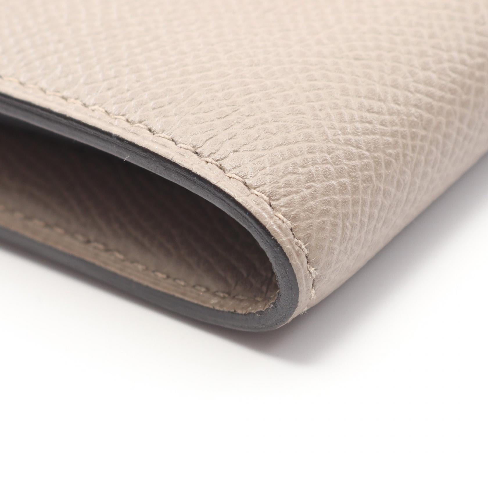 コンスタンス コンパクト トゥルティエールグレー 二つ折り財布 ヴォー