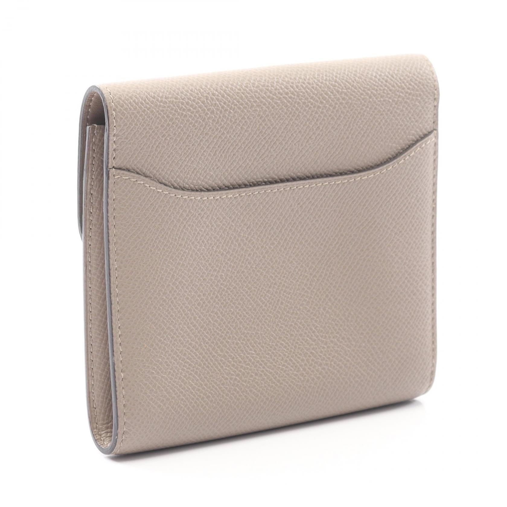 コンスタンス コンパクト トゥルティエールグレー 二つ折り財布 ヴォー