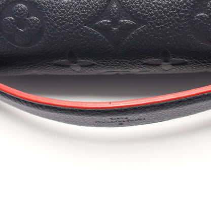 ポシェット メティス モノグラムアンプラント マリーヌルージュ ハンドバッグ レザー ネイビー 2WAY ルイヴィトン バッグ LOUIS VUITTON