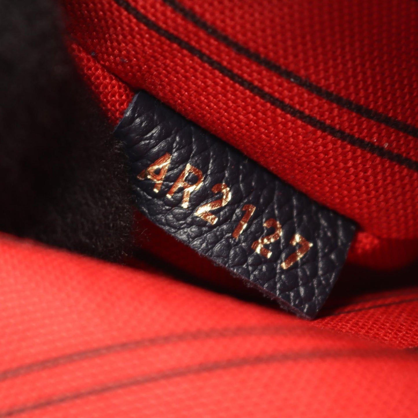 ポシェット メティス モノグラムアンプラント マリーヌルージュ ハンドバッグ レザー ネイビー 2WAY ルイヴィトン バッグ LOUIS VUITTON