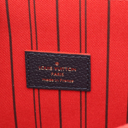 ポシェット メティス モノグラムアンプラント マリーヌルージュ ハンドバッグ レザー ネイビー 2WAY ルイヴィトン バッグ LOUIS VUITTON