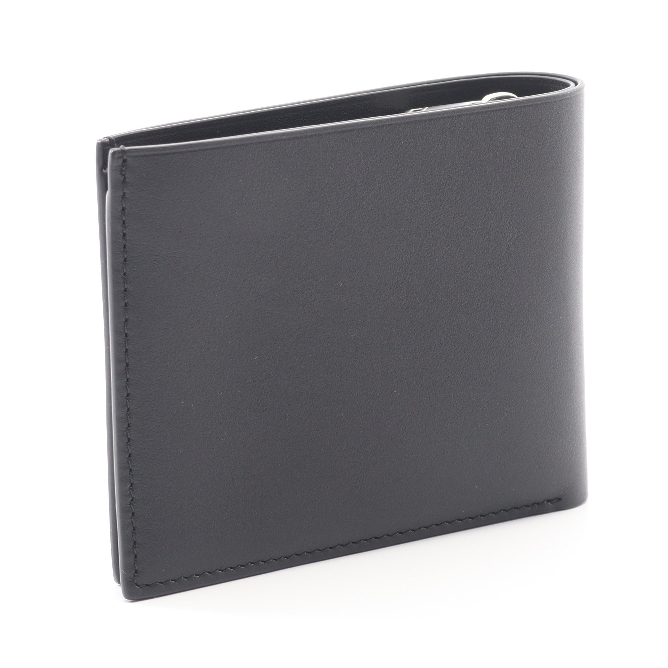 JIL SANDER ブラックレザー二つ折り財布 ZIP POCKET WALLET 二つ折り財布 レザー ブラック ジルサンダー – RECLO