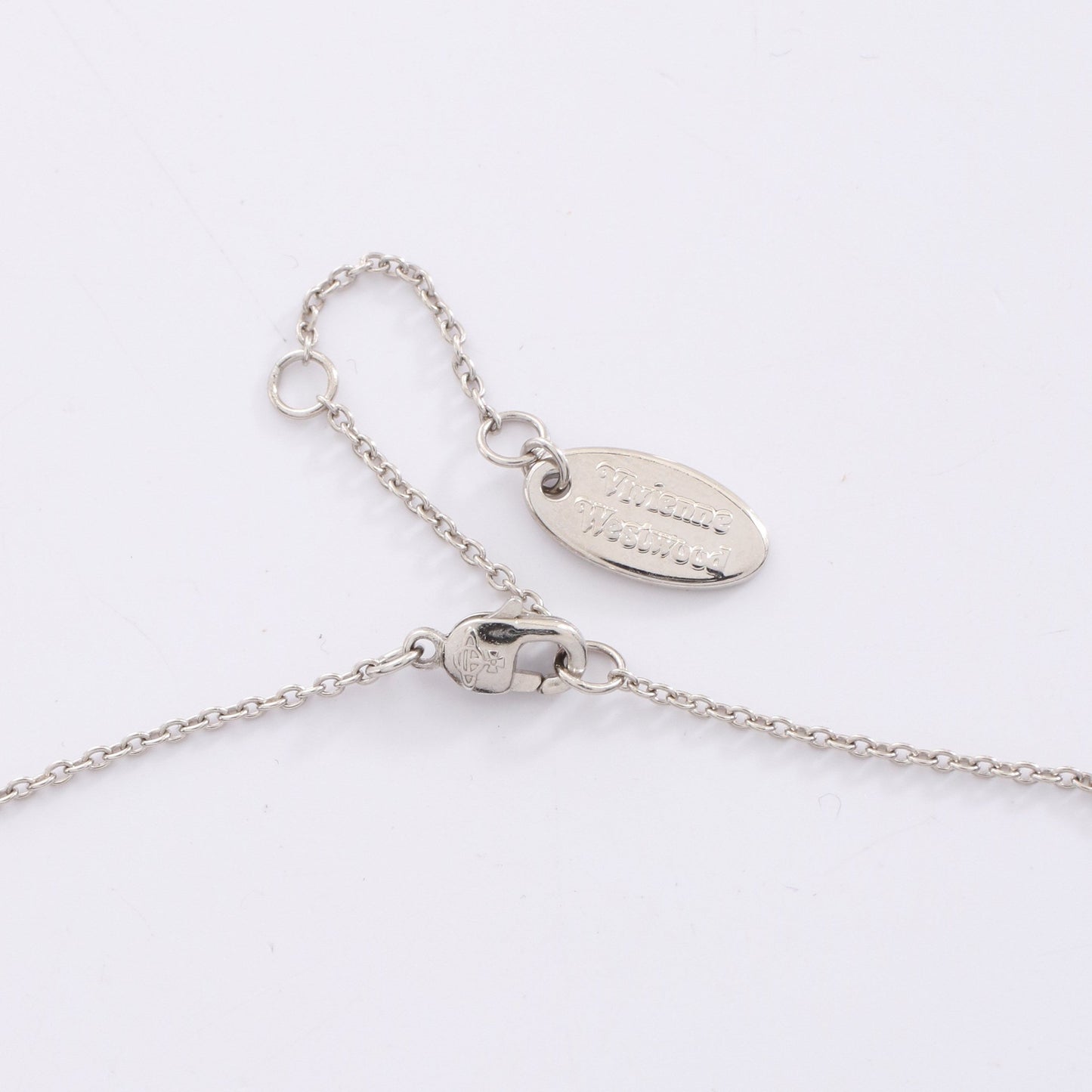 オーブ ネックレス ラインストーン シルバー クリア ヴィヴィアンウエストウッド アクセサリー Vivienne Westwood