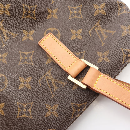 カバピアノ モノグラム ショルダーバッグ PVC レザー ブラウン ルイヴィトン バッグ LOUIS VUITTON