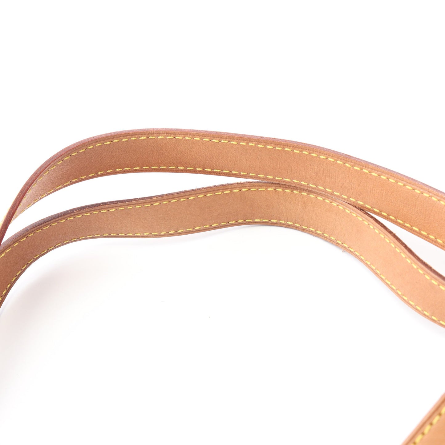 カバピアノ モノグラム ショルダーバッグ PVC レザー ブラウン ルイヴィトン バッグ LOUIS VUITTON