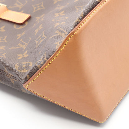 カバピアノ モノグラム ショルダーバッグ PVC レザー ブラウン ルイヴィトン バッグ LOUIS VUITTON