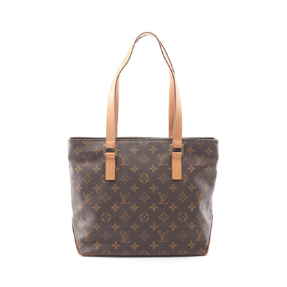 カバピアノ モノグラム ショルダーバッグ PVC レザー ブラウン ルイヴィトン バッグ LOUIS VUITTON