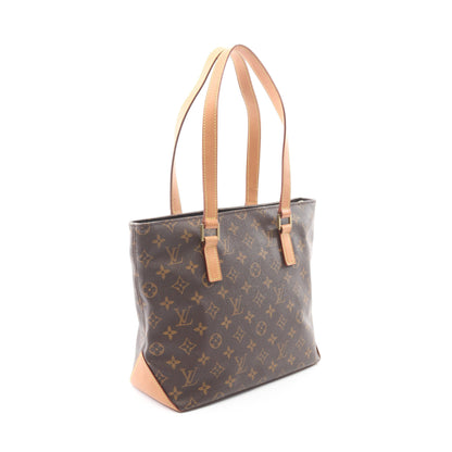 カバピアノ モノグラム ショルダーバッグ PVC レザー ブラウン ルイヴィトン バッグ LOUIS VUITTON