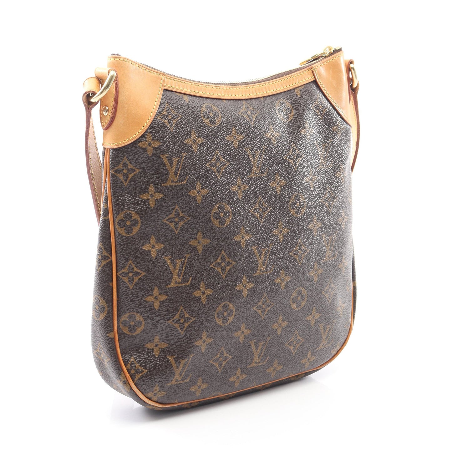 オデオンPM モノグラム ショルダーバッグ PVC レザー ブラウン ルイヴィトン バッグ LOUIS VUITTON