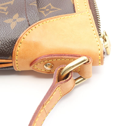 オデオンPM モノグラム ショルダーバッグ PVC レザー ブラウン ルイヴィトン バッグ LOUIS VUITTON