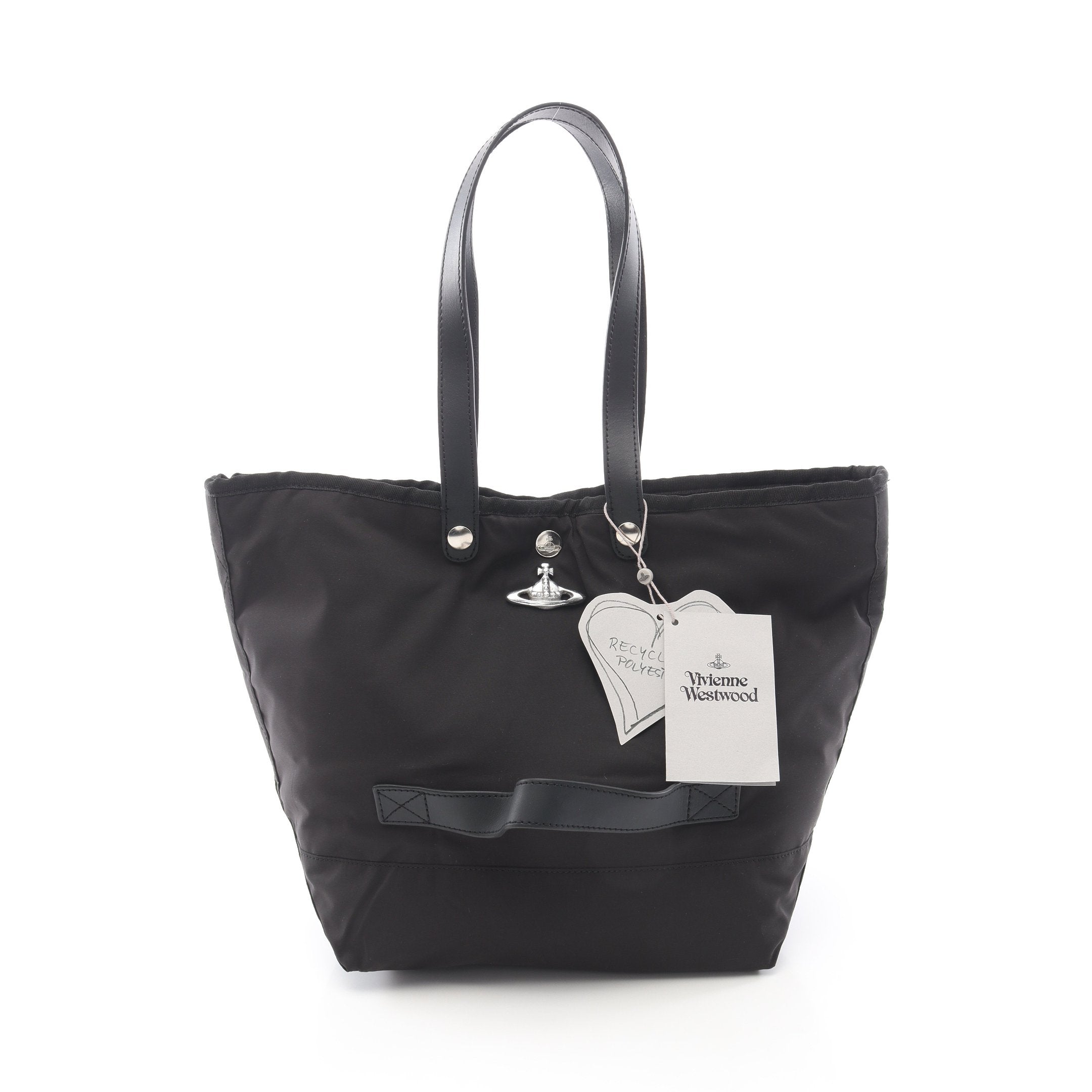 ヴィヴィアンウエストウッド キャンバス レザー 2way ハンドバッグ 元袋付 Vivienne Westwood（ヴィヴィアンウエストウッド） 並行輸入