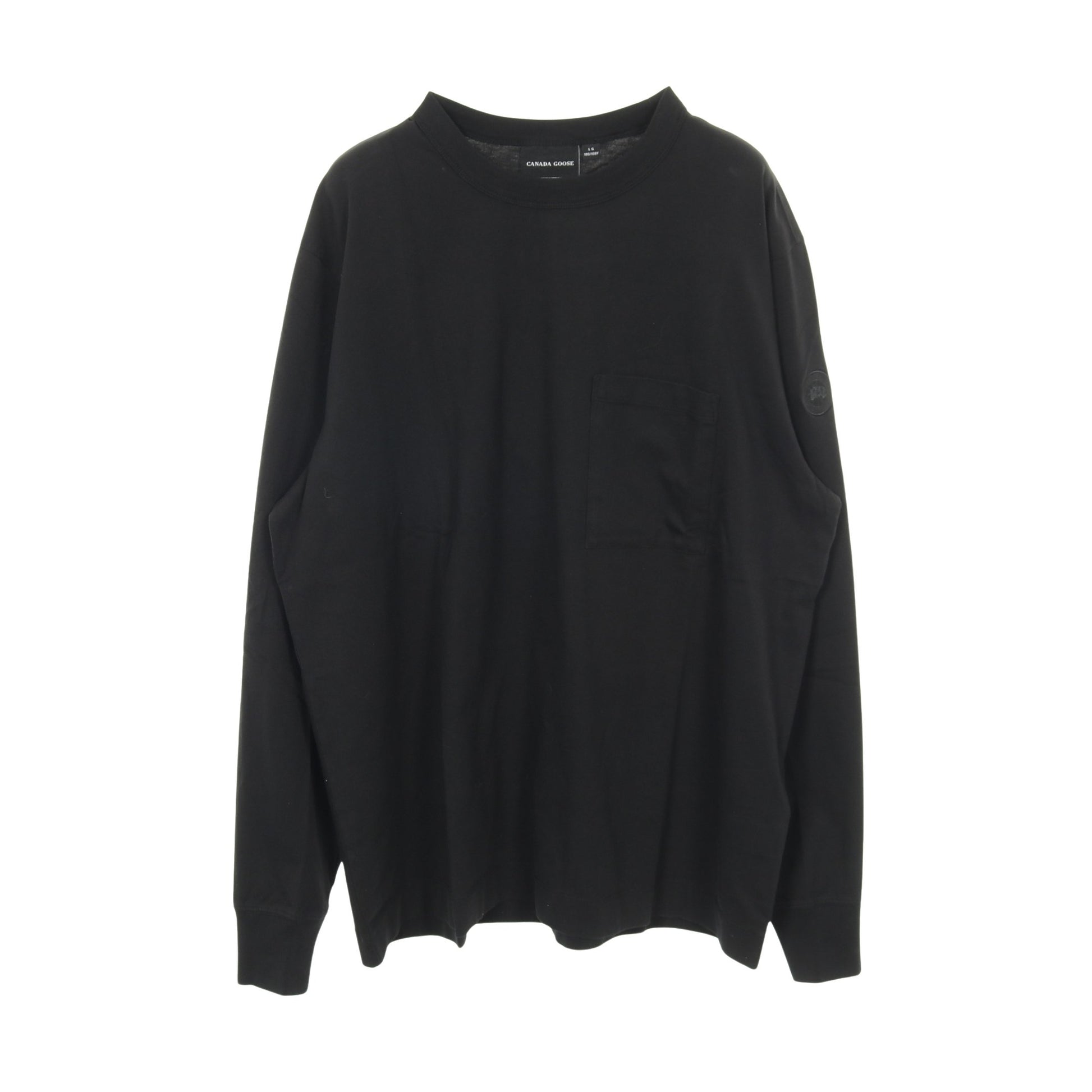 グラッドストーン ロングスリーブ 長袖Tシャツ コットン ブラック カナダグース トップス CANADA GOOSE