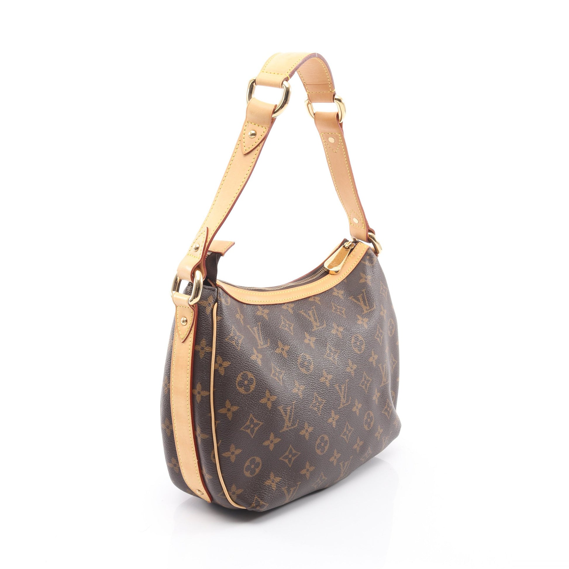 トゥラムPM モノグラム ショルダーバッグ PVC レザー ブラウン ルイヴィトン バッグ LOUIS VUITTON