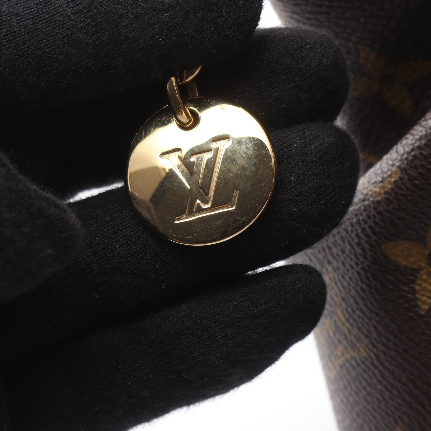 ティヴォリPM モノグラム ハンドバッグ PVC レザー ブラウン ルイヴィトン バッグ LOUIS VUITTON