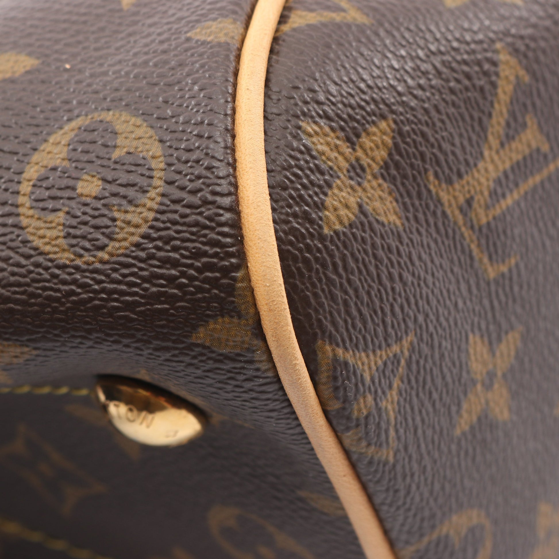 ティヴォリPM モノグラム ハンドバッグ PVC レザー ブラウン ルイヴィトン バッグ LOUIS VUITTON