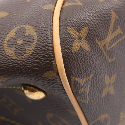 ティヴォリPM モノグラム ハンドバッグ PVC レザー ブラウン ルイヴィトン バッグ LOUIS VUITTON