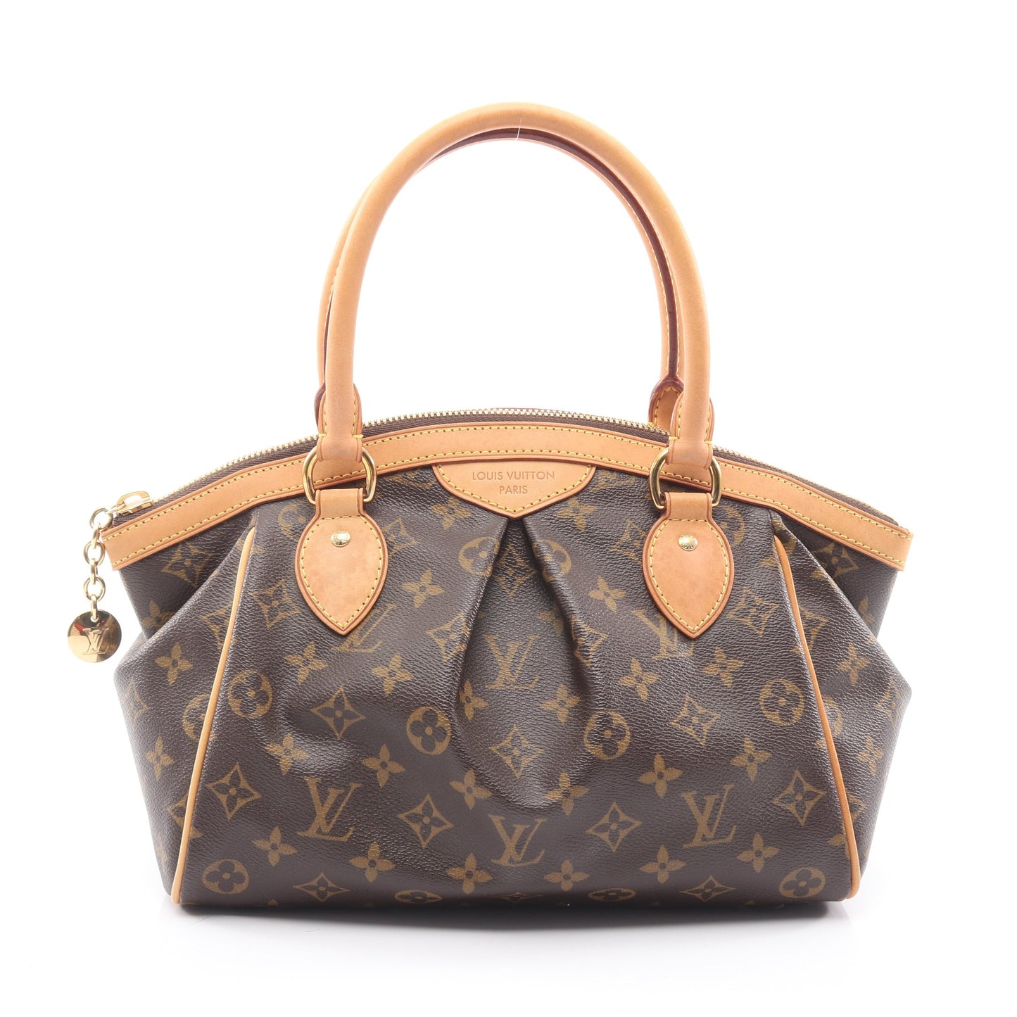 ティヴォリPM モノグラム ハンドバッグ PVC レザー ブラウン ルイヴィトン バッグ LOUIS VUITTON