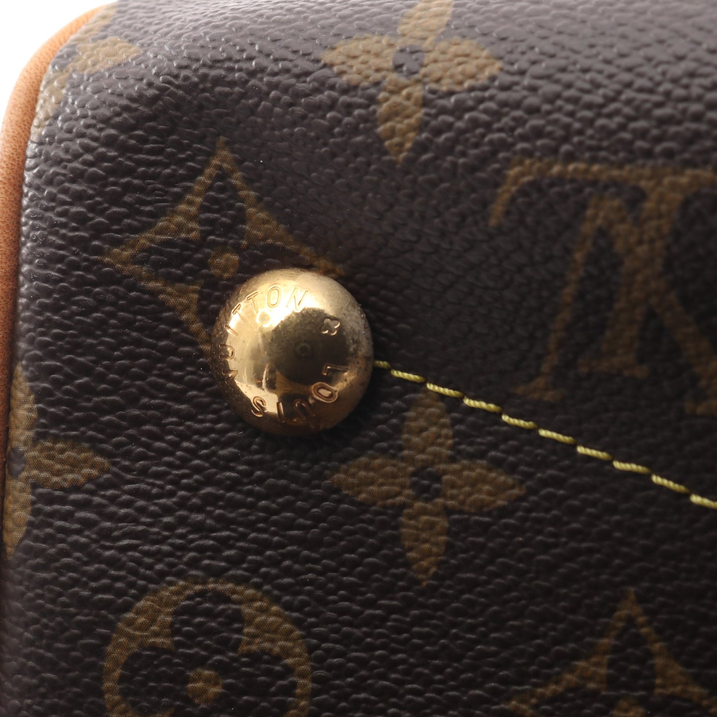ティヴォリPM モノグラム ハンドバッグ PVC レザー ブラウン ルイヴィトン バッグ LOUIS VUITTON