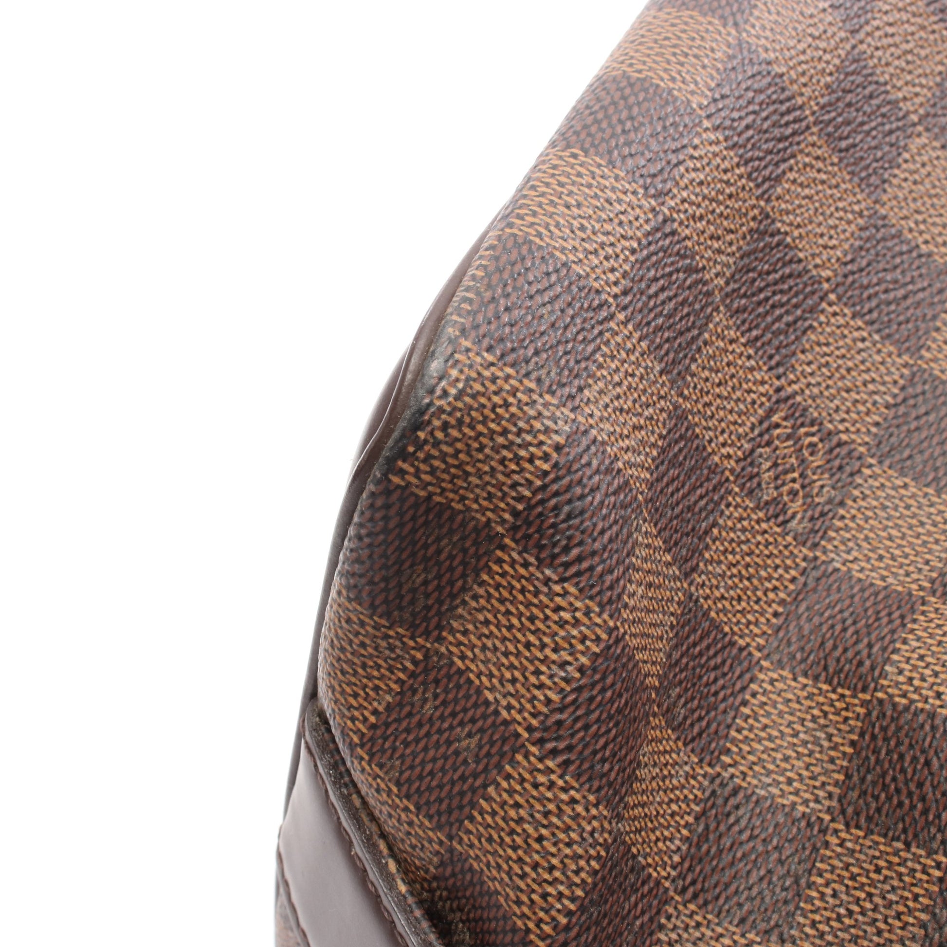 チェルシー ダミエエベヌ ショルダーバッグ トートバッグ PVC レザー ブラウン ルイヴィトン バッグ LOUIS VUITTON