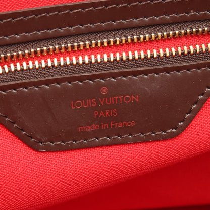 チェルシー ダミエエベヌ ショルダーバッグ トートバッグ PVC レザー ブラウン ルイヴィトン バッグ LOUIS VUITTON