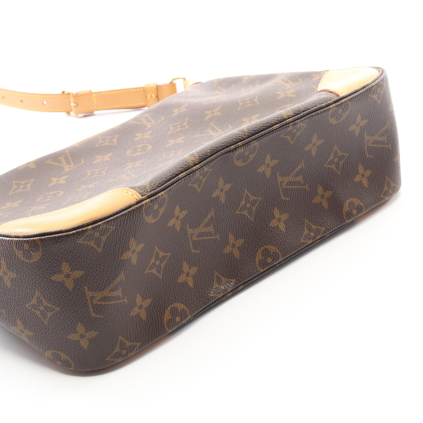 ブローニュPM モノグラム ショルダーバッグ PVC レザー ブラウン ルイヴィトン バッグ LOUIS VUITTON