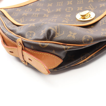トゥラムGM モノグラム ショルダーバッグ PVC レザー ブラウン ルイヴィトン バッグ LOUIS VUITTON