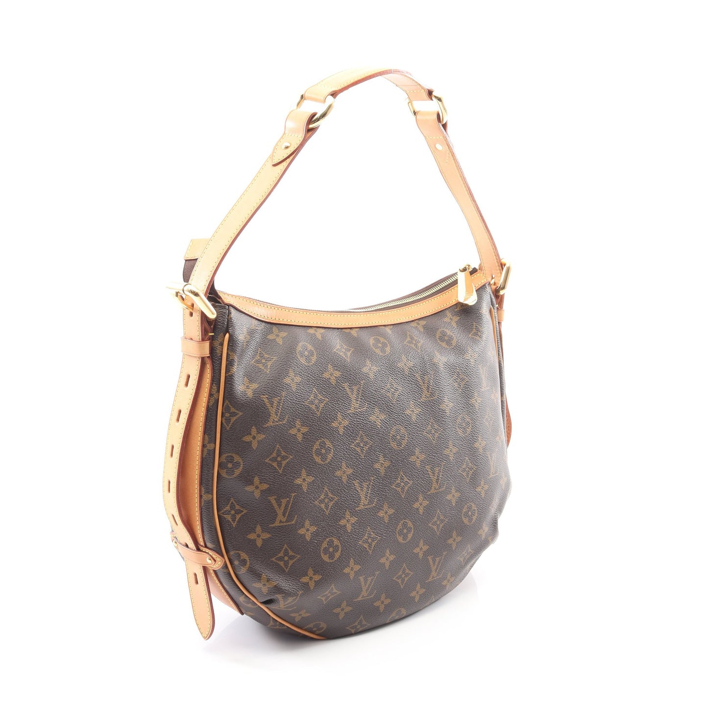 トゥラムGM モノグラム ショルダーバッグ PVC レザー ブラウン ルイヴィトン バッグ LOUIS VUITTON