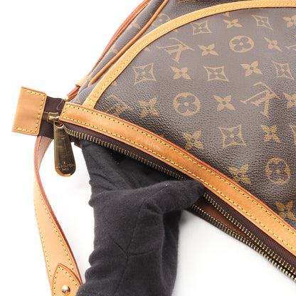 トゥラムGM モノグラム ショルダーバッグ PVC レザー ブラウン ルイヴィトン バッグ LOUIS VUITTON