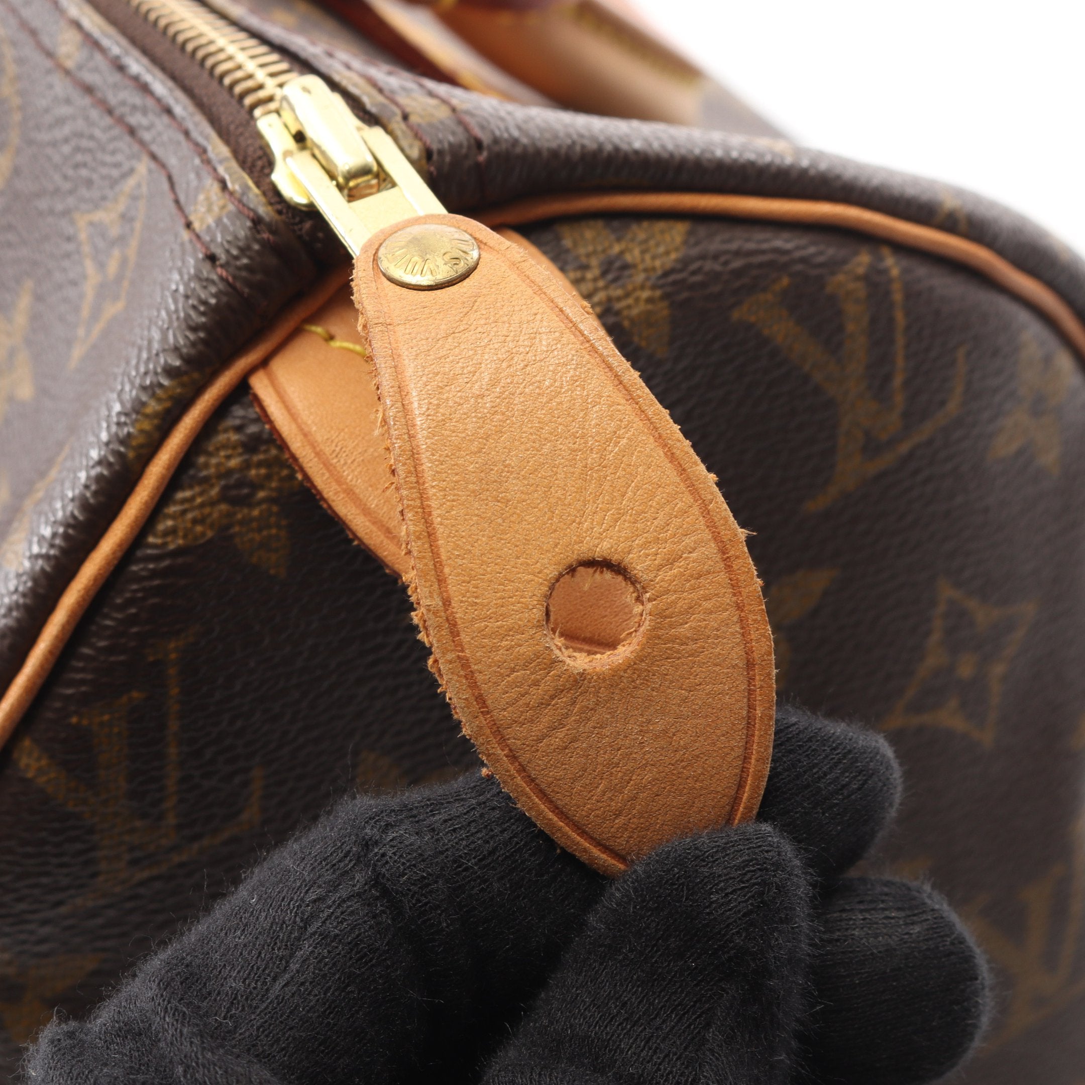 T*D様 ルイ・ヴィトン スピーディ30 モノグラム ブラウン ハンドバッグ 中古・古着通販】LOUIS VUITTON (ルイ ヴィトン) モノグラム