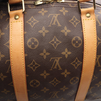 キーポル55 モノグラム ボストンバッグ PVC レザー ブラウン ルイヴィトン バッグ LOUIS VUITTON