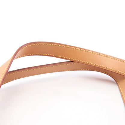 サックショッピング モノグラム ショルダーバッグ トートバッグ PVC レザー ブラウン ルイヴィトン バッグ LOUIS VUITTON