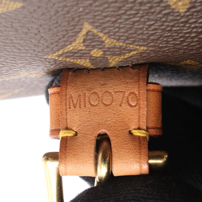 ベルエア モノグラム ハンドバッグ PVC レザー ブラウン 2WAY ルイヴィトン バッグ LOUIS VUITTON