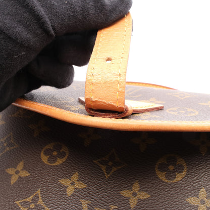 ベルエア モノグラム ハンドバッグ PVC レザー ブラウン 2WAY ルイヴィトン バッグ LOUIS VUITTON