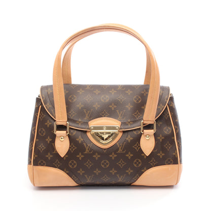 ビバリーGM モノグラム ショルダーバッグ PVC レザー ブラウン ルイヴィトン バッグ LOUIS VUITTON