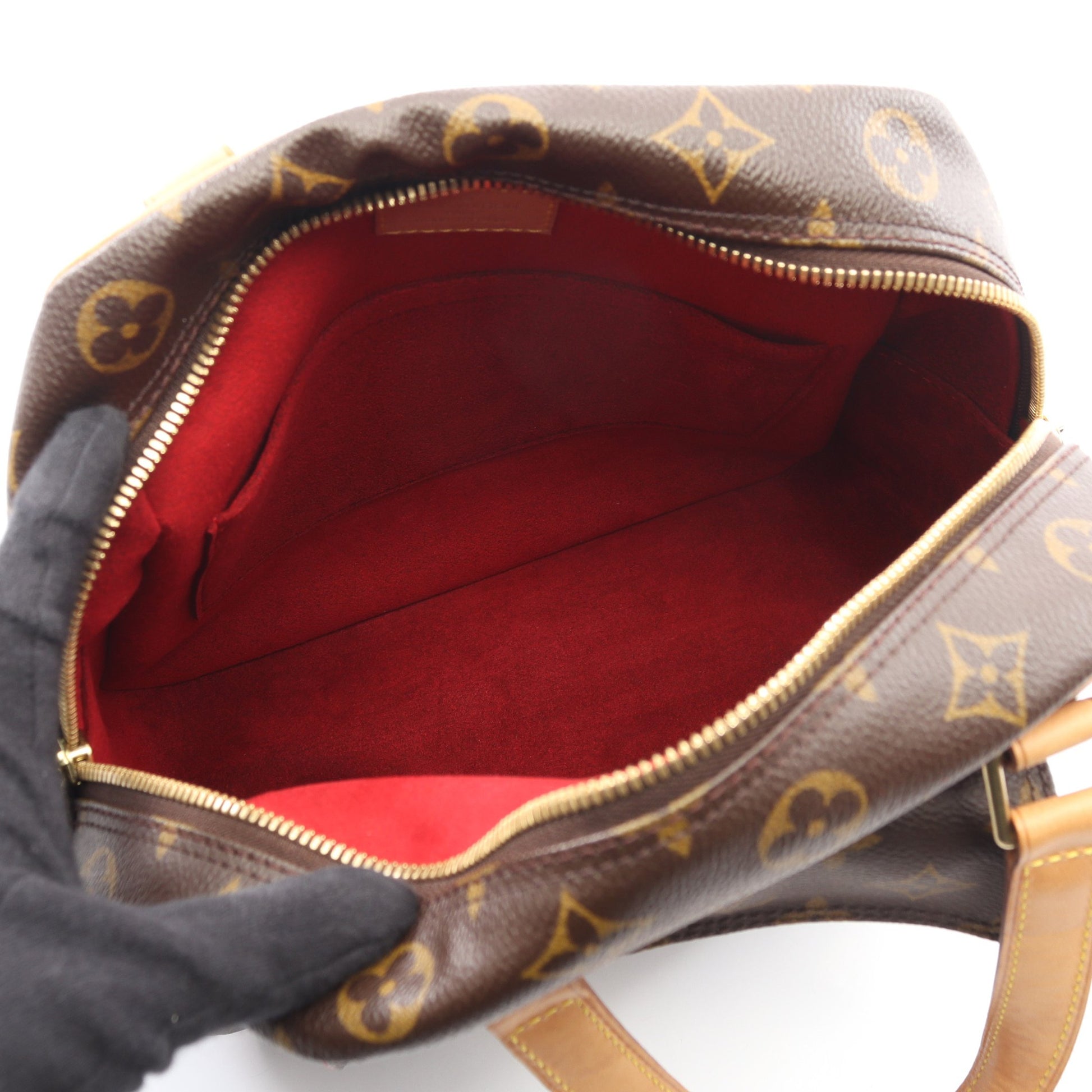 エクサントリシテ モノグラム ハンドバッグ PVC レザー ブラウン ルイヴィトン バッグ LOUIS VUITTON