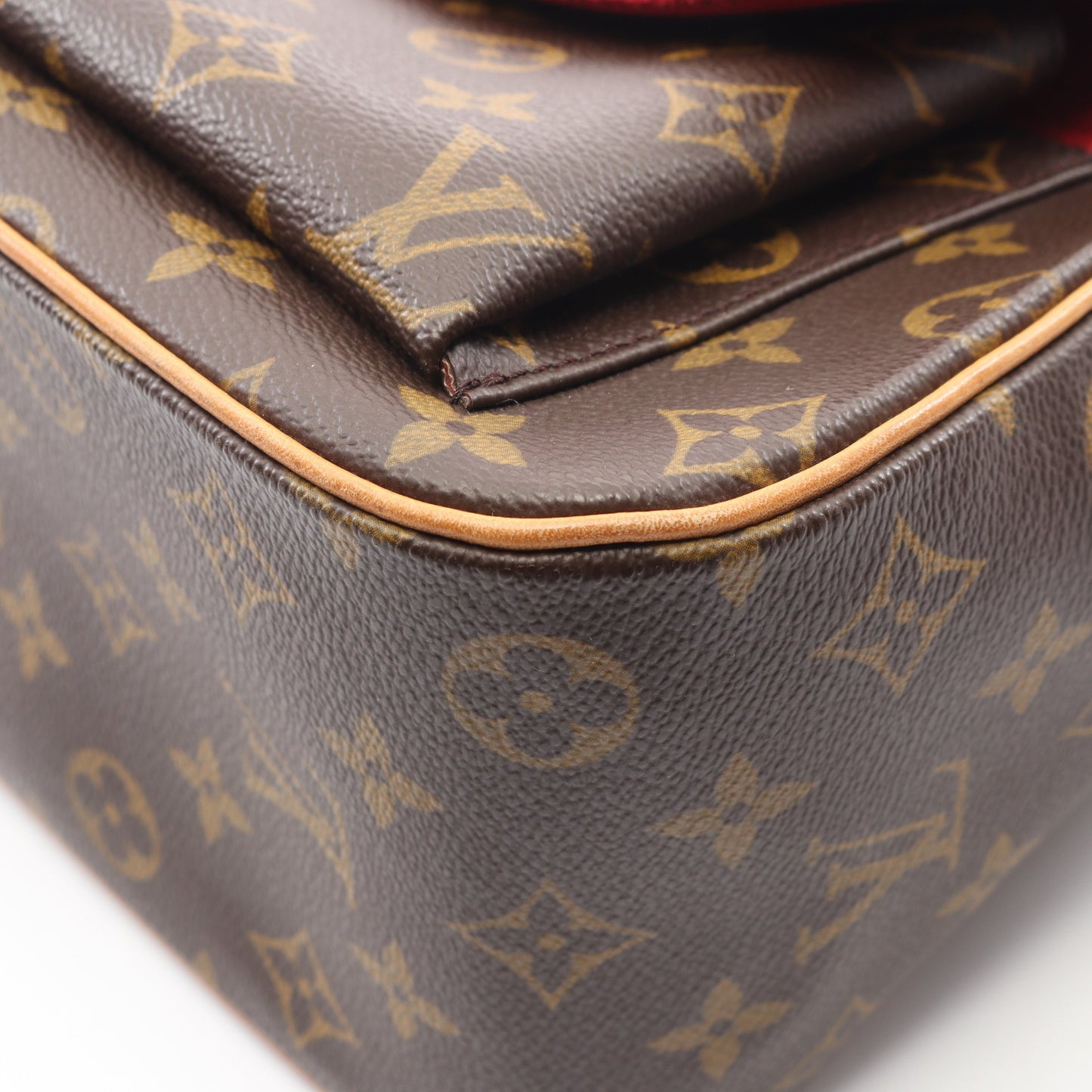 エクサントリシテ モノグラム ハンドバッグ PVC レザー ブラウン ルイヴィトン バッグ LOUIS VUITTON