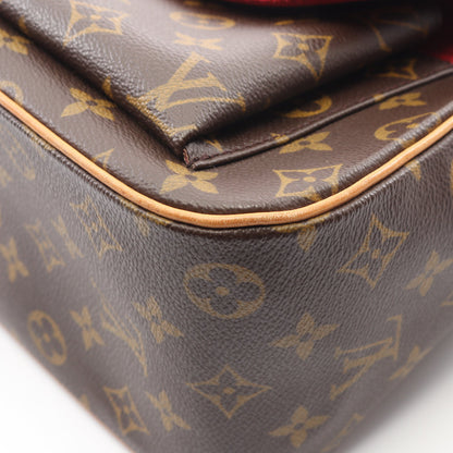 エクサントリシテ モノグラム ハンドバッグ PVC レザー ブラウン ルイヴィトン バッグ LOUIS VUITTON