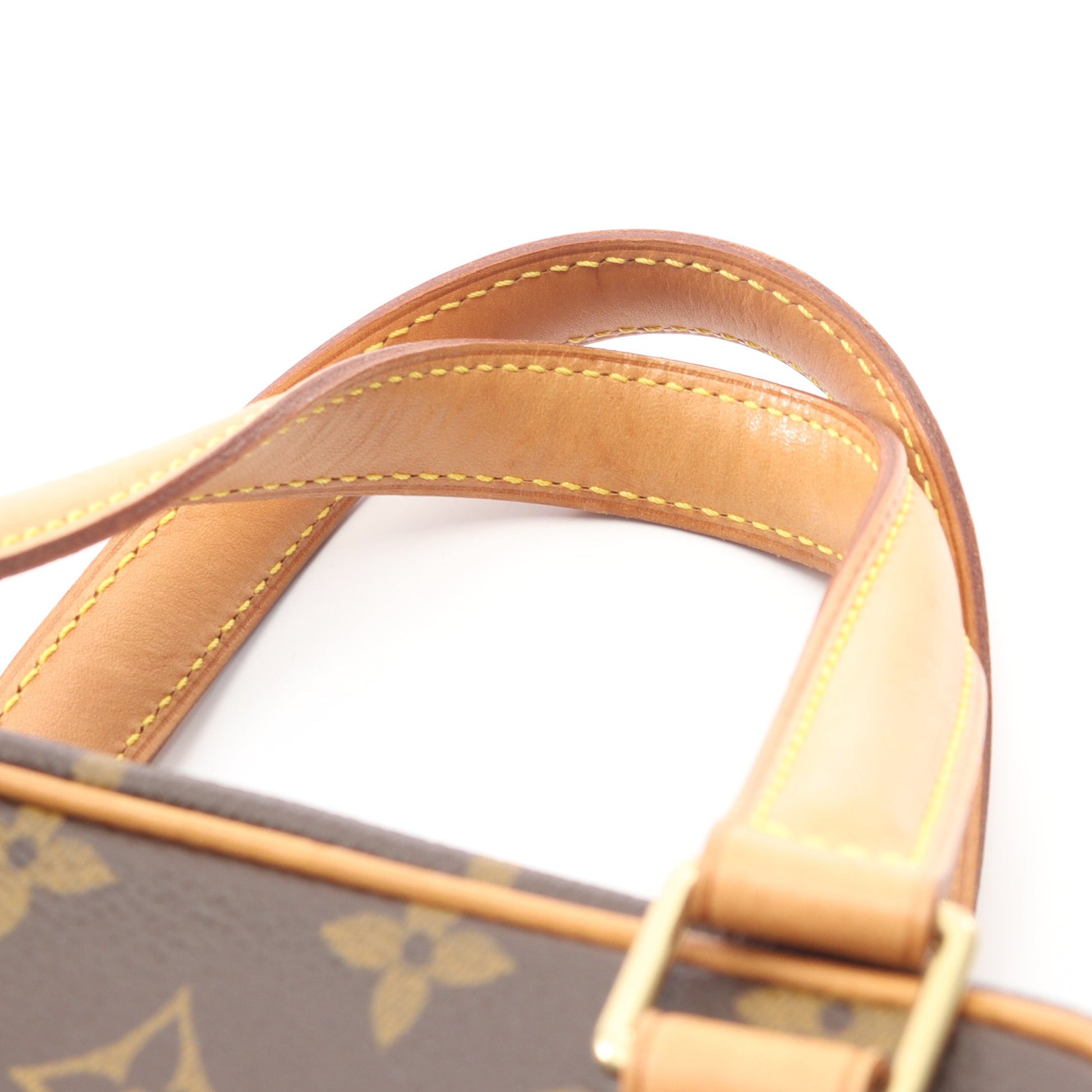 エクサントリシテ モノグラム ハンドバッグ PVC レザー ブラウン ルイヴィトン バッグ LOUIS VUITTON