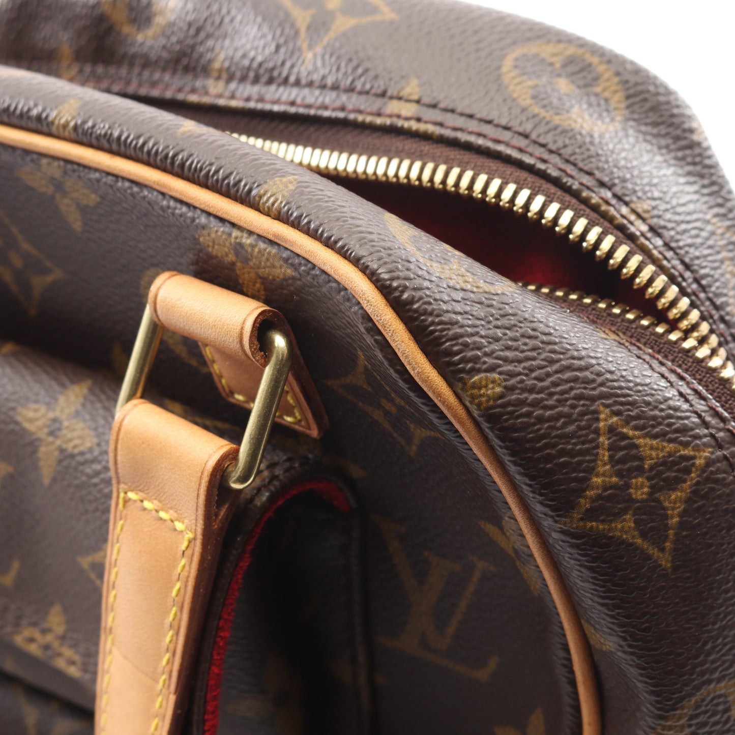 エクサントリシテ モノグラム ハンドバッグ PVC レザー ブラウン ルイヴィトン バッグ LOUIS VUITTON