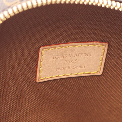 ポシェットガンジュ モノグラム ボディバッグ PVC レザー ブラウン ルイヴィトン バッグ LOUIS VUITTON