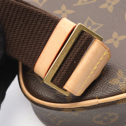 ポシェットガンジュ モノグラム ボディバッグ PVC レザー ブラウン ルイヴィトン バッグ LOUIS VUITTON