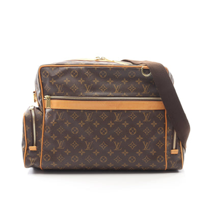 サック スクウオッシュ モノグラム ショルダーバッグ PVC レザー ブラウン ルイヴィトン バッグ LOUIS VUITTON