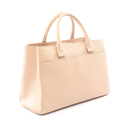 ネオエグゼクティブトート ハンドバッグ トートバッグ レザー ベージュ ゴールド金具 2WAY シャネル バッグ CHANEL