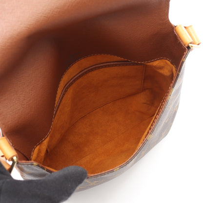 ミュゼットサルサ ロングストラップ モノグラム ショルダーバッグ PVC レザー ブラウン ルイヴィトン バッグ LOUIS VUITTON