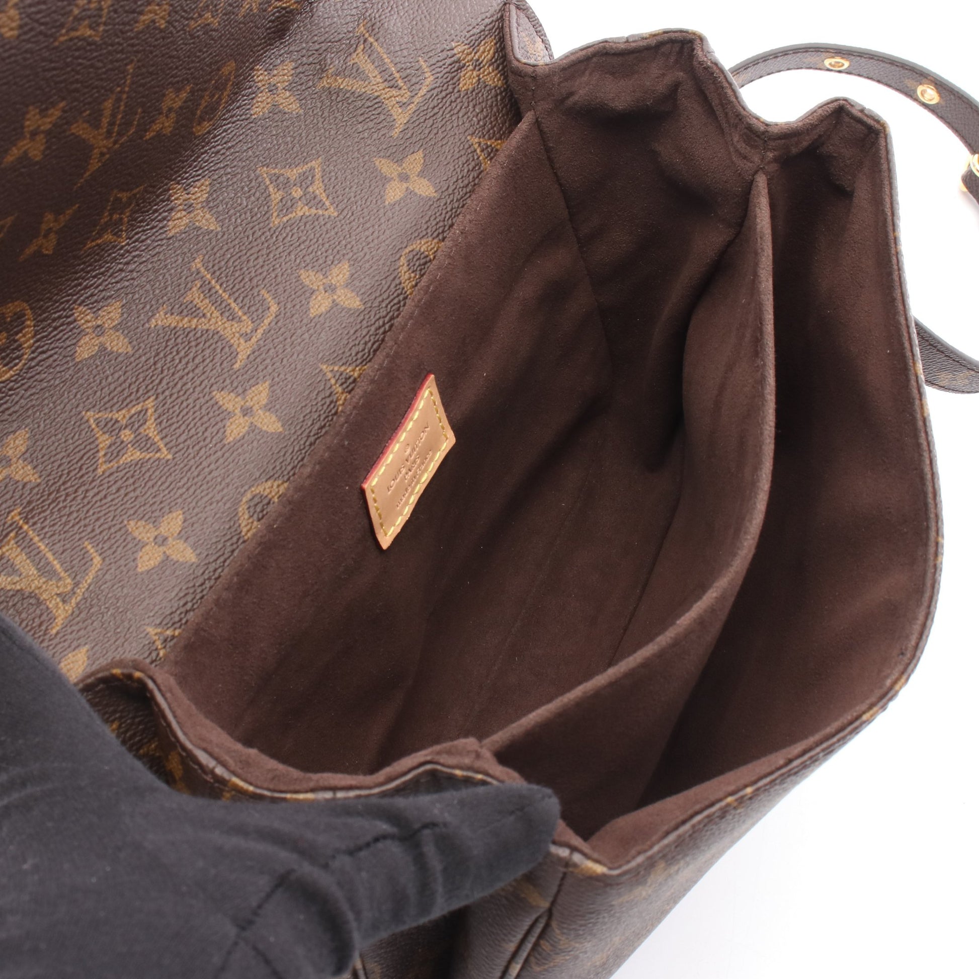 ポシェット メティス MM モノグラム ハンドバッグ PVC レザー ブラウン 2WAY ルイヴィトン バッグ LOUIS VUITTON
